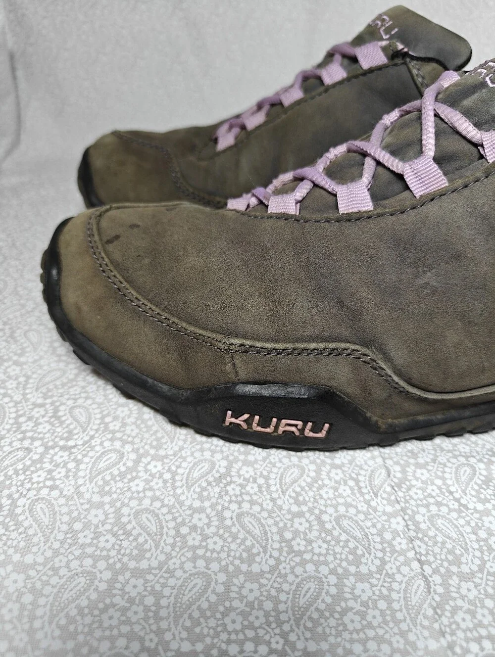 Kuru Chicane Women’s Athletic Trail Hiking Light Brown Lilac Size 8 Medium